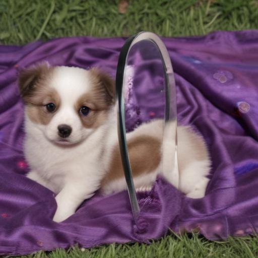 Grape juice, puppy, Creed, purple, grass curtain, vagina, mirror