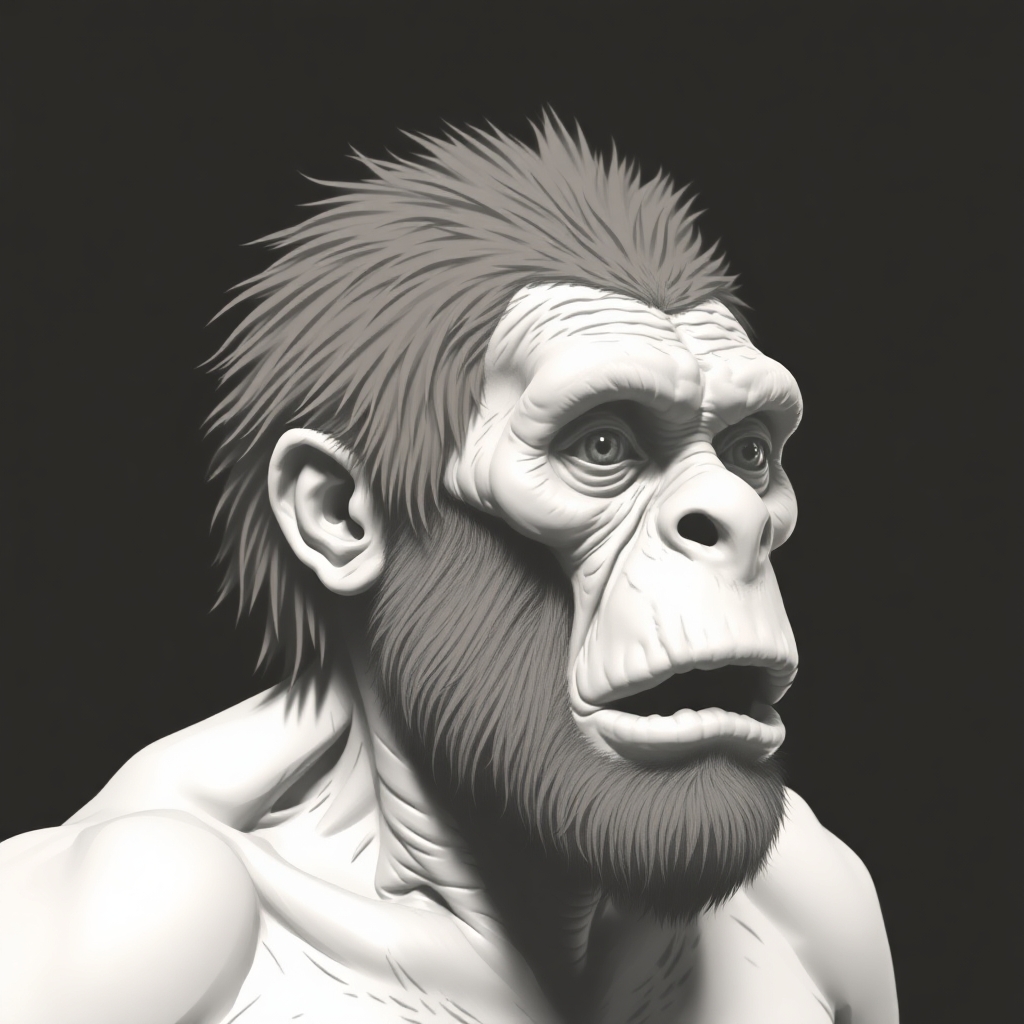 Scientifically accurate Neanderthal