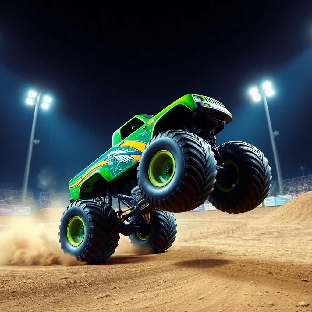Monster truck race