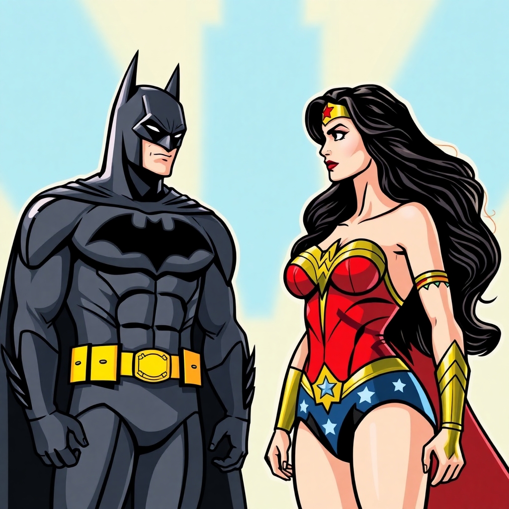 Batman and wonder woman
