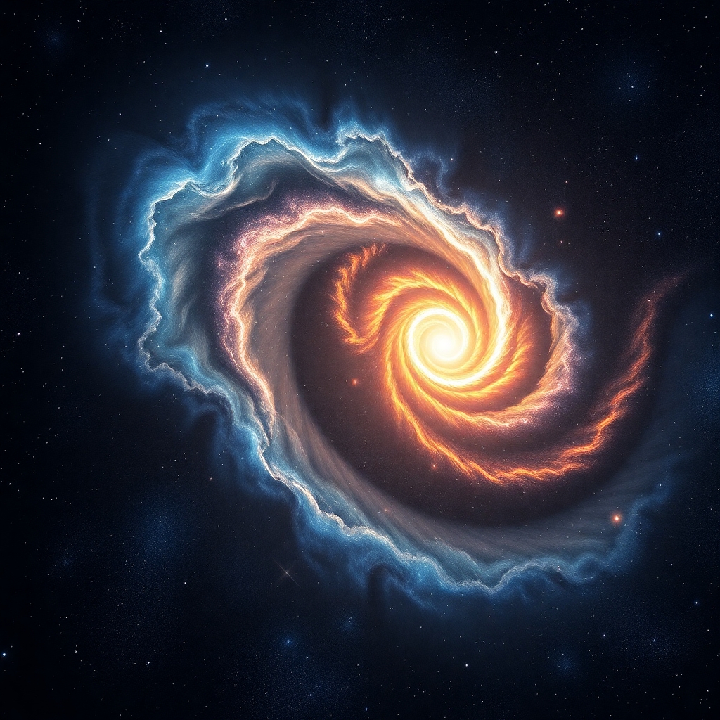 create a pair of galaxies with tidal streams