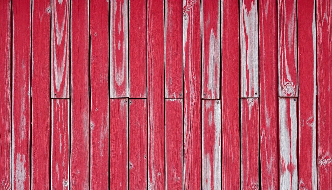severely weathered and faded red barn texture background