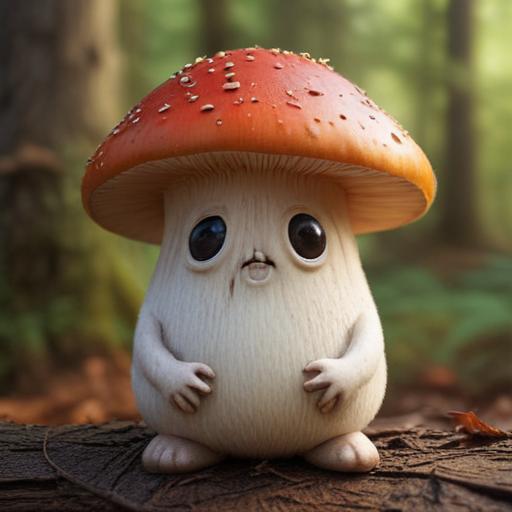 Anthropomorphic mushrooms