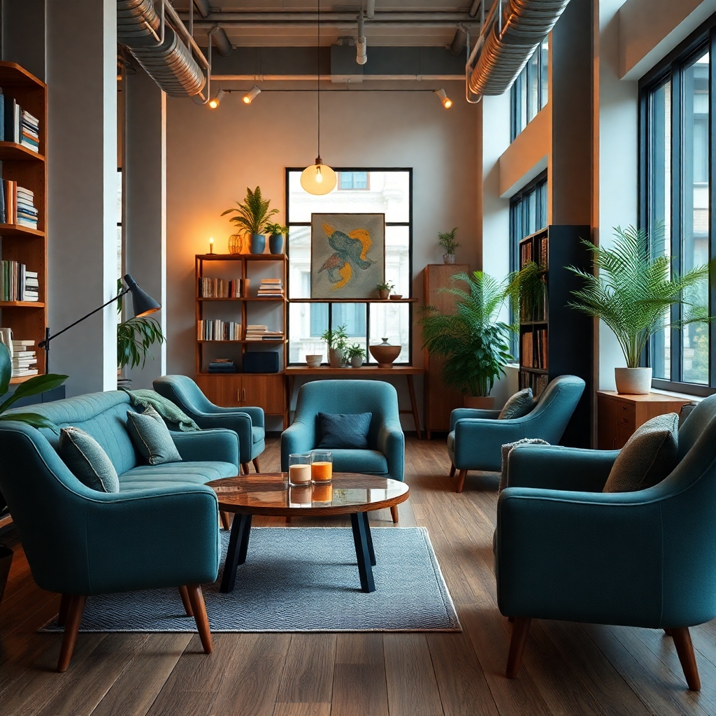 1000 cups of coffee, Use camera ais Canon EOS 5D Mark IV with a Canon EF 24mm f/1. 4L II USM lens, set at aperture f/2. 8 for a depth of field that highlights the furniture clean lines with rich and many detail, randomly color and finished, soft ambient light, studio light setting, ultra realistic, UHD, many details