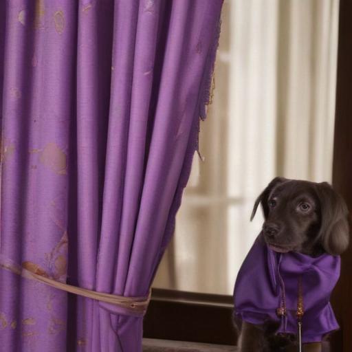 Grape juice, puppy, Creed, purple, curtain, vagina, mirror