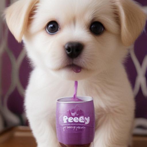 Grape juice, puppy, Creed, purple