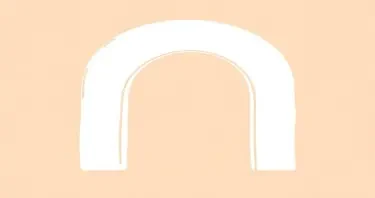Abstract boho arch shapes, hand-drawn effect, soft texture overlay, calm neutral colors (sand, white, rust), minimalist style, centered design, high-res digital art for printing