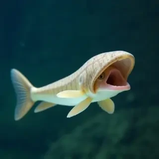 An image of the rare hooded schlongfish rumored to resemble an uncircumcised penis