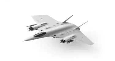 Chengdu J-20 style space fighter on a white background