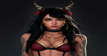 Create a character that looks and is inspired by Amber Midthunder’s Naru from the film Prey