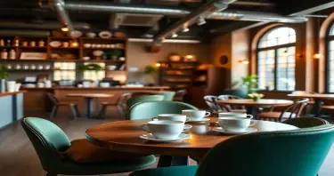 1000 cups of coffee, Use camera ais Canon EOS 5D Mark IV with a Canon EF 24mm f/1. 4L II USM lens, set at aperture f/2. 8 for a depth of field that highlights the furniture clean lines with rich and many detail, randomly color and finished, soft ambient light, studio light setting, ultra realistic, UHD, many details