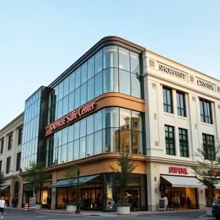 shopping center building