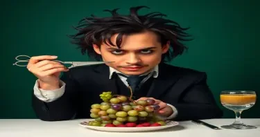 edward scissorhands mindful eating a grape johnny depp has scissors for hands