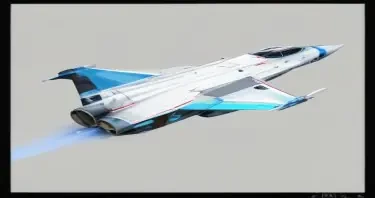 one, MIG 21 style, cold-war, sleek, single tail, delta-wing, Robotech, Soviet, Sci-Fi, Space jet fighter, on a white background