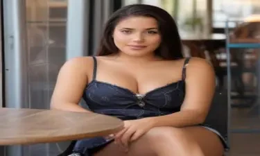 25 years old latina in Barcelona, very short summerdress,hotpants,jeans,ripped,curvy, in a cafe,drinking coffee,sitting,wide open,sweet seductive grine,very cut out