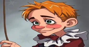 real human that resembles Geppetto