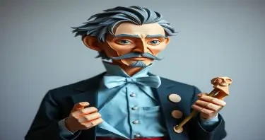 real human that resembles Geppetto