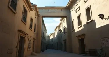 a photorealistic picture of inside the streets ancient Greece city during the time when Aristotle lived