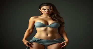 show me a full body picture of a beautiful dominant woman