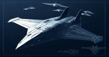 blueprint stealth fighter
