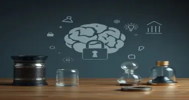 Image related to the protection of intellectual property, industrial property, patents, inventions, innovation. Important: you need to protect your innovations and use the services of a spokesperson. Image without any texts