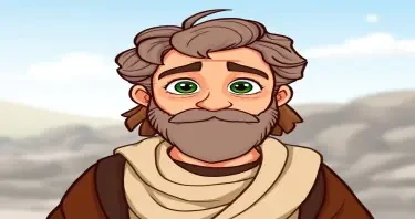 <img alt="a cartoon drawn young looking grandfather with brown and gray hair and green eyes without a beard or moustache at age 58 wearing Ancient Greece clothes from 815 BC. This is for a children's book so make him cute, and likeable for the reader to look at." src="https://imagiyo.com/generation/images/thumbnails/8qGQcfCOCwkFuVP_1746159465.webp" />