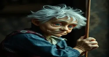 real human that resembles Geppetto