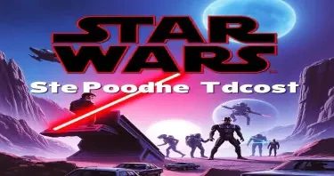 image for podcast episode art evoking Star Wars and, to a lesser degree, other 1970s science fiction movies like The Omega Man, Alien, Westworld, Logan's Run, A Boy and His Dog, Sleeper, etc.